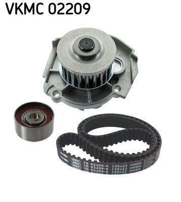 Pompe à eau + kit de courroie de distribution (Kit courroie de distribution) SKF ref. VKMC 02209